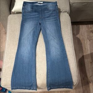 Cello Flare Leg Jeans, medium wash